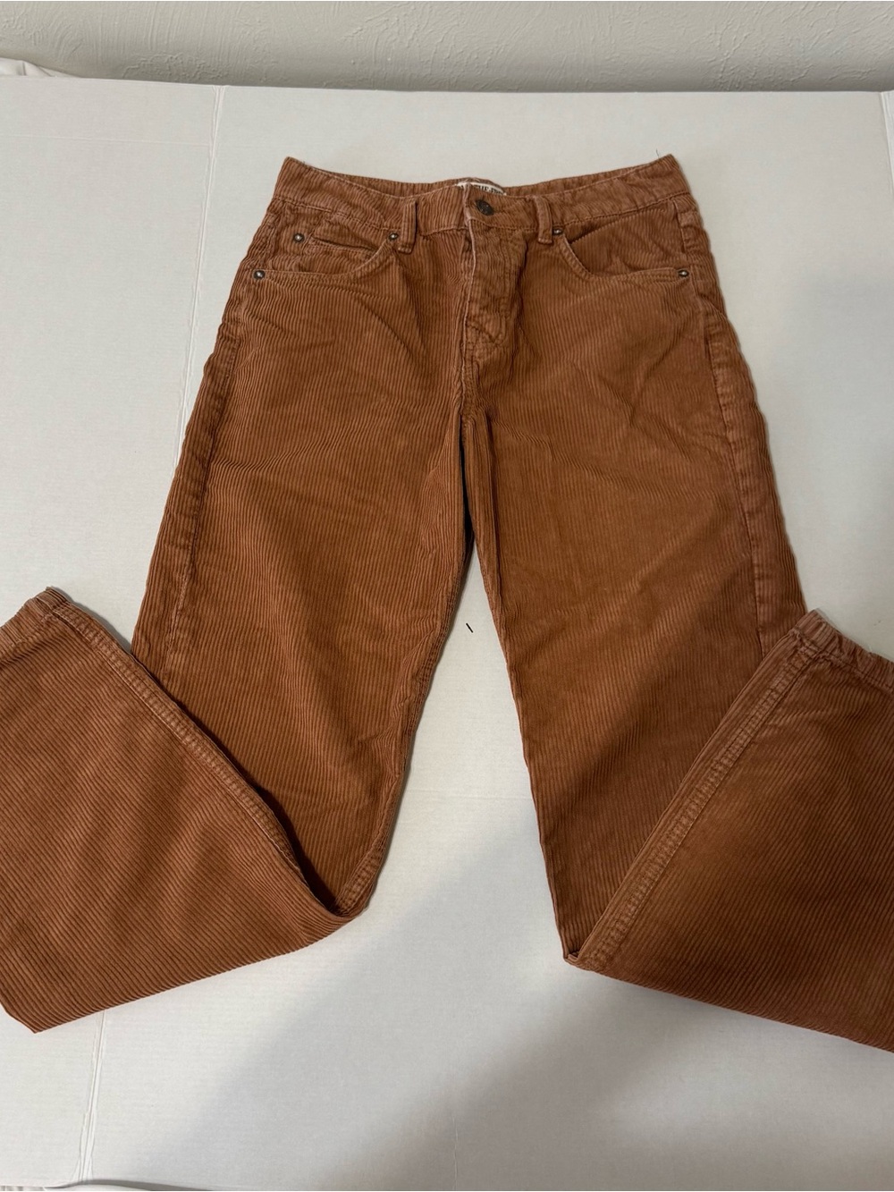 We The Free Rust Brown Corduroy Pants